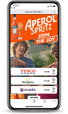 Aperol UK MikMak Case Study